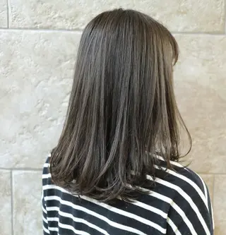 ミディアム カラー 斉藤 貴也のヘアスタイル