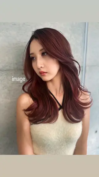 セミロング Nanami / ベージュ/グレージュのヘアスタイル