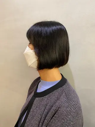 ミディアム ♡ハッシュカット/ レイヤー/yucoのヘアスタイル