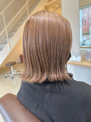 セミロング カラー Design Color🐰アユミのヘアスタイル