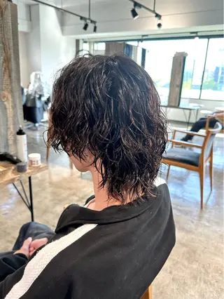 パーマ メンズ 骨格補正施術/メンズ 専門美容師/YUYAのヘアスタイル