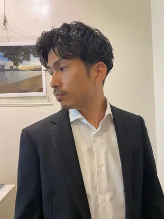 パーマ les baladins du miroir所属・🍃YURI 🍃のヘアスタイル