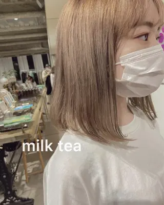 ミディアム STAN WOOD所属・似合わせcut 🔥yutakaのヘアスタイル