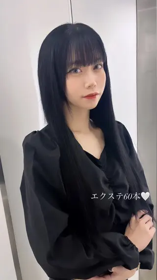 ロング メンズセンターパート 🇰🇷wakanaのヘアスタイル