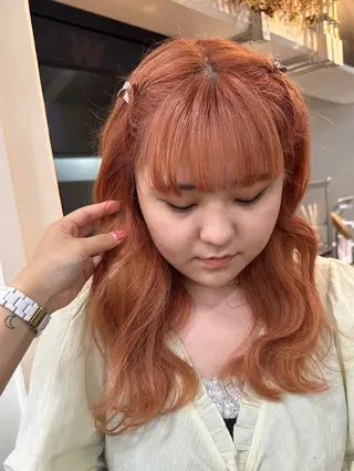 ロング Hana ハイトーン🕯🩰のヘアスタイル