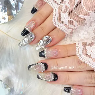 ネイル 23時まで❤︎韓国、 ワンホンネイルのネイルデザイン