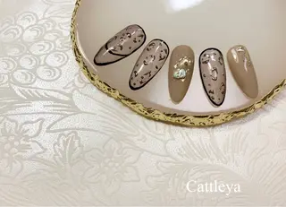 ネイル Cattleya カトレアのネイルデザイン