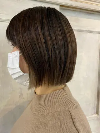 ショート カラー ambiance 茨木所属・中野 優子のマツエク・マツパデザイン
