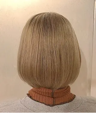 ショート 透明感カラー ✨ 韓国艶髪💗菅原のヘアスタイル