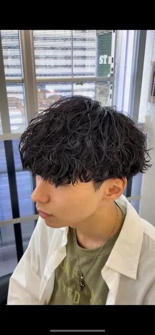 パーマ メンズ ✨️ツイスパ波巻き特 化小杉澪生✨️のヘアスタイル