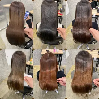 ロング WERULE pivot cross店所属・髪質改善/岡﨑 亮のヘアスタイル