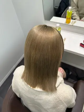 ミディアム Wisteria所属・美髪特化✨ 伊織✨縮毛矯正✨のヘアスタイル