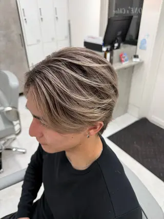 カラー メンズ 【バレイヤージュ】 🔥メンズRYUTAのヘアスタイル