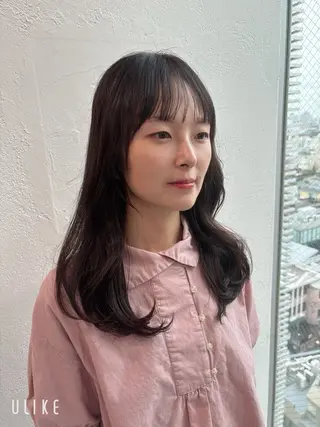ロング 小嶋　薫 ✨無料カットモデル✨のヘアスタイル