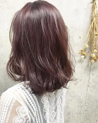 ミディアム カラー ヘアアレンジ clan所属・Satsuki ✂︎♡のヘアスタイル