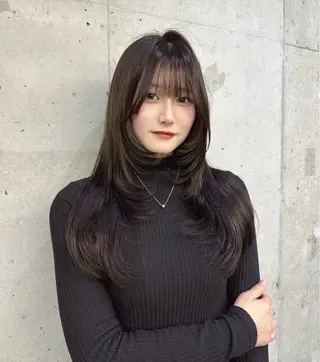 ロング nico所属・KANNA🩵 nico 東心斎橋のヘアスタイル