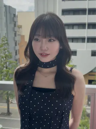 セミロング 🤍韓国ヘア/ 楓🤍のヘアスタイル