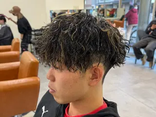 パーマ メンズ パーマ／京都駅 ／メンズ/藤井　翔のヘアスタイル