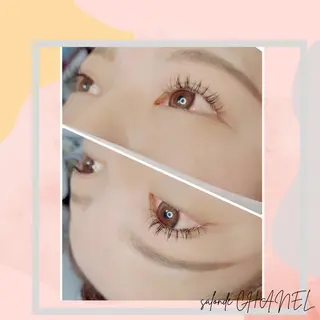 ロング カラー パーマ ヘアアレンジ メンズ キッズ ネイル マツエク・マツパ アイブロウ salonde CHANELのマツエク・マツパデザイン