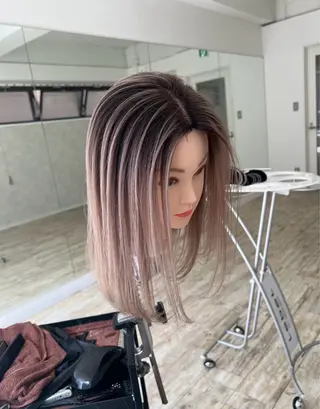 ミディアム カラー ROBIN所属・指名数No.1 /NAOYAのヘアスタイル