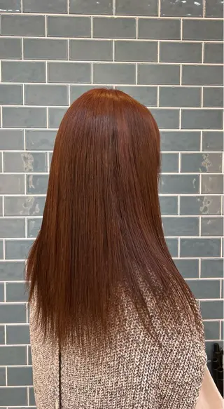 ロング カラー 丸田 美沙希のヘアスタイル