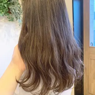 カラー 透明感カラー🤎 中川智帆のヘアスタイル