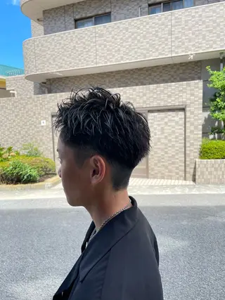 ショート メンズ 西岡 勇人のヘアスタイル