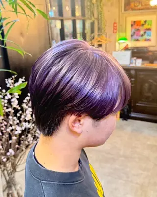 カラー メンズ 韓国・ナチュラル特化 naoki.のヘアスタイル