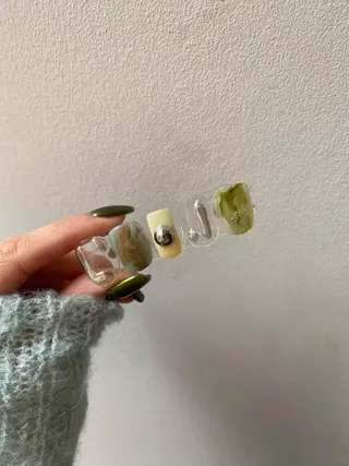 ネイル 草加ニュアンスネイル 🌚hersのネイルデザイン