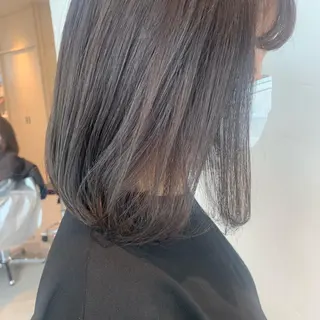 ミディアム カラー AO所属・RISAKO 艶髪モテヘア🎀府中のヘアスタイル