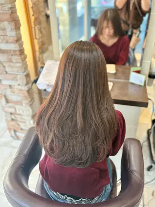 ロング カラー 🎀透明感カラー 🐈ナズナのヘアスタイル