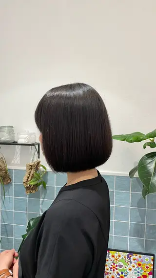 ミディアム 透明感/オリーブ /わがつまこうすけのヘアスタイル