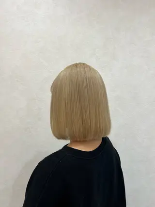 ミディアム 韓国風🫧艶カラー 💟ran💟のヘアスタイル