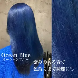 ロング カラー 🍒ブリーチカラー 🍊暖水 まりあのヘアスタイル