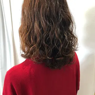 パーマ 上平 綾菜のヘアスタイル