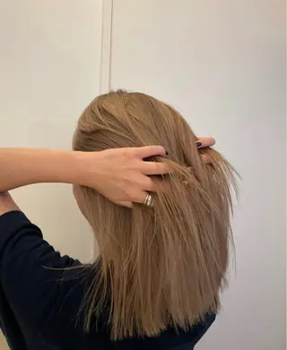 セミロング カラー 原宿/ケパーマ 🧺ユウマのヘアスタイル