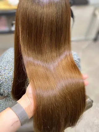 ロング 船津　天 /縮毛矯正/髪質改善のヘアスタイル