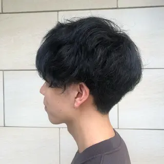 カラー メンズ 森本　舞✴︎ 似合わせパーマのヘアスタイル