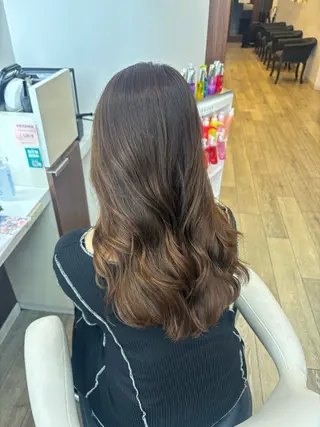 ロング パーマ さとう さくらのヘアスタイル