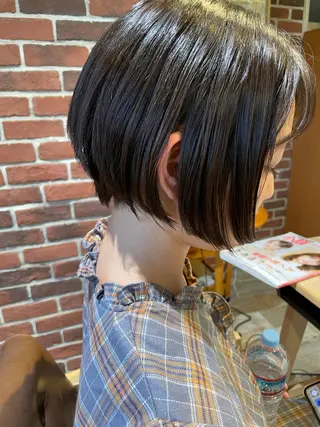 ショート 石渡このみ 🍊レイヤーカットのヘアスタイル