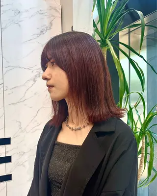 ミディアム ﾏｽﾀﾞ ｱｲﾘのヘアスタイル