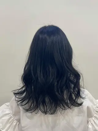 ミディアム 韓国ハイトーン🦋 hikariのヘアスタイル