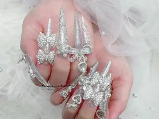 ネイル MoMoA Nail ネイル長さ出し専門店のネイルデザイン