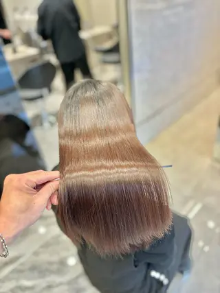 ロング ハルキミナトジャパン所属・藤田優介 [大宮/縮毛矯正]のヘアスタイル