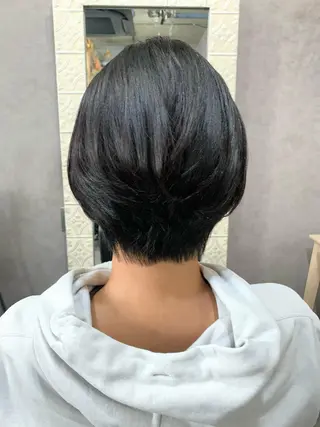 ショート giniro所属・giniro ホソミのヘアスタイル