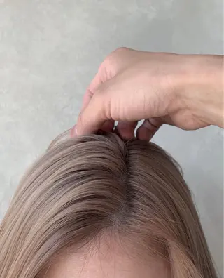 ロング カラー nok所属・レイヤー/ベージュ/ どますず🌺のヘアスタイル