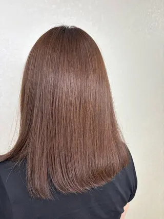 セミロング カラー 🫧水越 結菜☁️⸝⋆のヘアスタイル