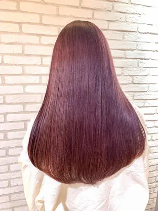 ロング カラー yuka .のヘアスタイル