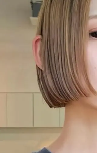 ショート MIGxLIG所属・けー ボブのヘアスタイル