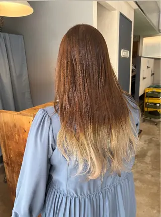 ロング Trip 香椎所属・Yukino/ 透明カラー🫧のヘアスタイル